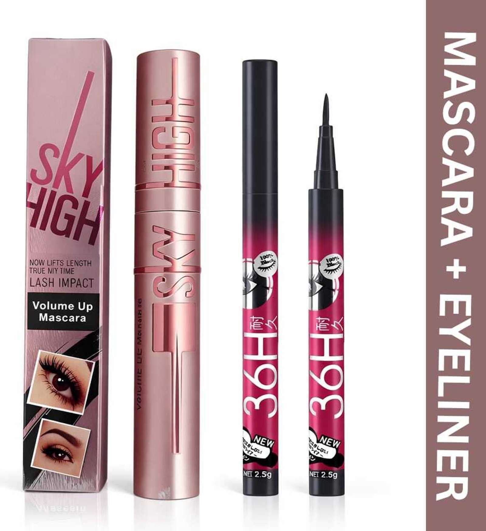 k.y.l.plus Volumizing Mascara & Waterproof Eyeliner Combo For Women-picture-15