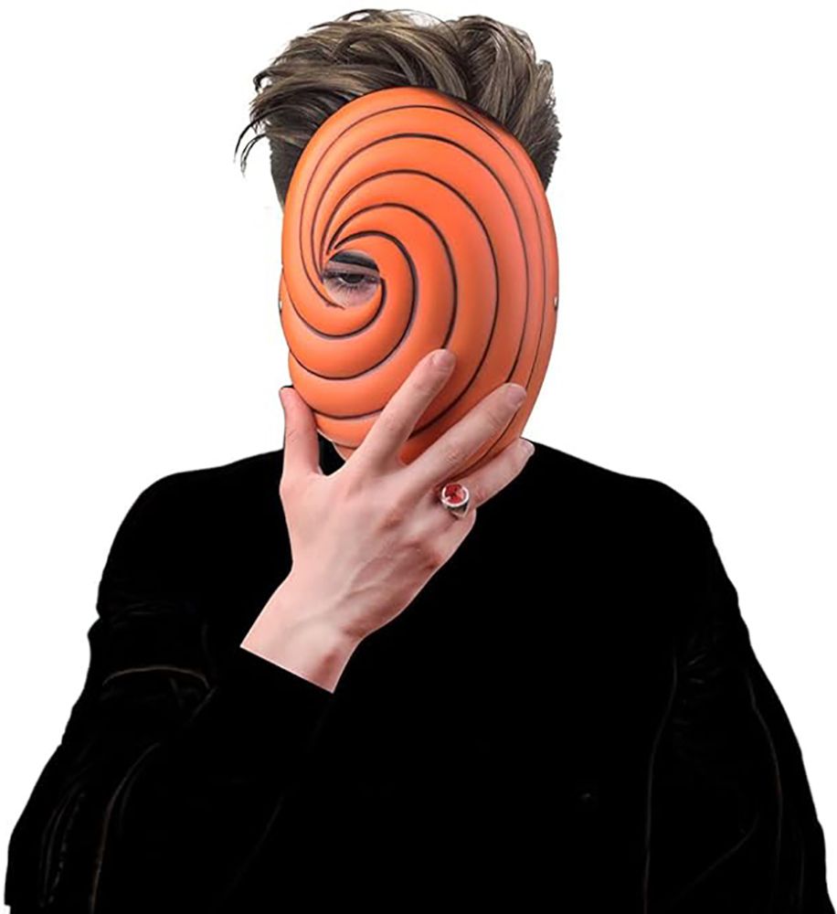 store2508 Tobi Obito Mask Resin Mask Costume Mask Cosplay Props Halloween Party Gift Party Mask-picture-10