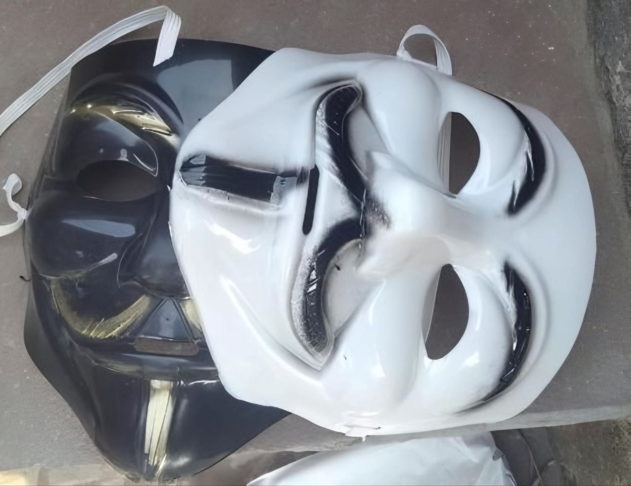 rangbaaz enterprises High Quality Vendetta Hacker Comic Anonymous Guy Fawkes Gift Joker Party Mask-picture-25