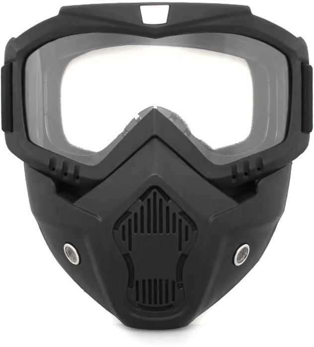 suvaniq Motorcycle Goggle Face Mask Rainbow UV Protective Riding Goggles Party Mask-picture-24