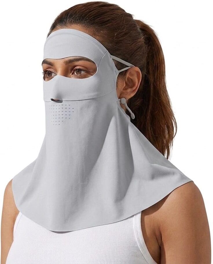 Full Face Cover Breathable Cooling Fabric Sun Protection Mask for Outdoors Party Mask-image-37