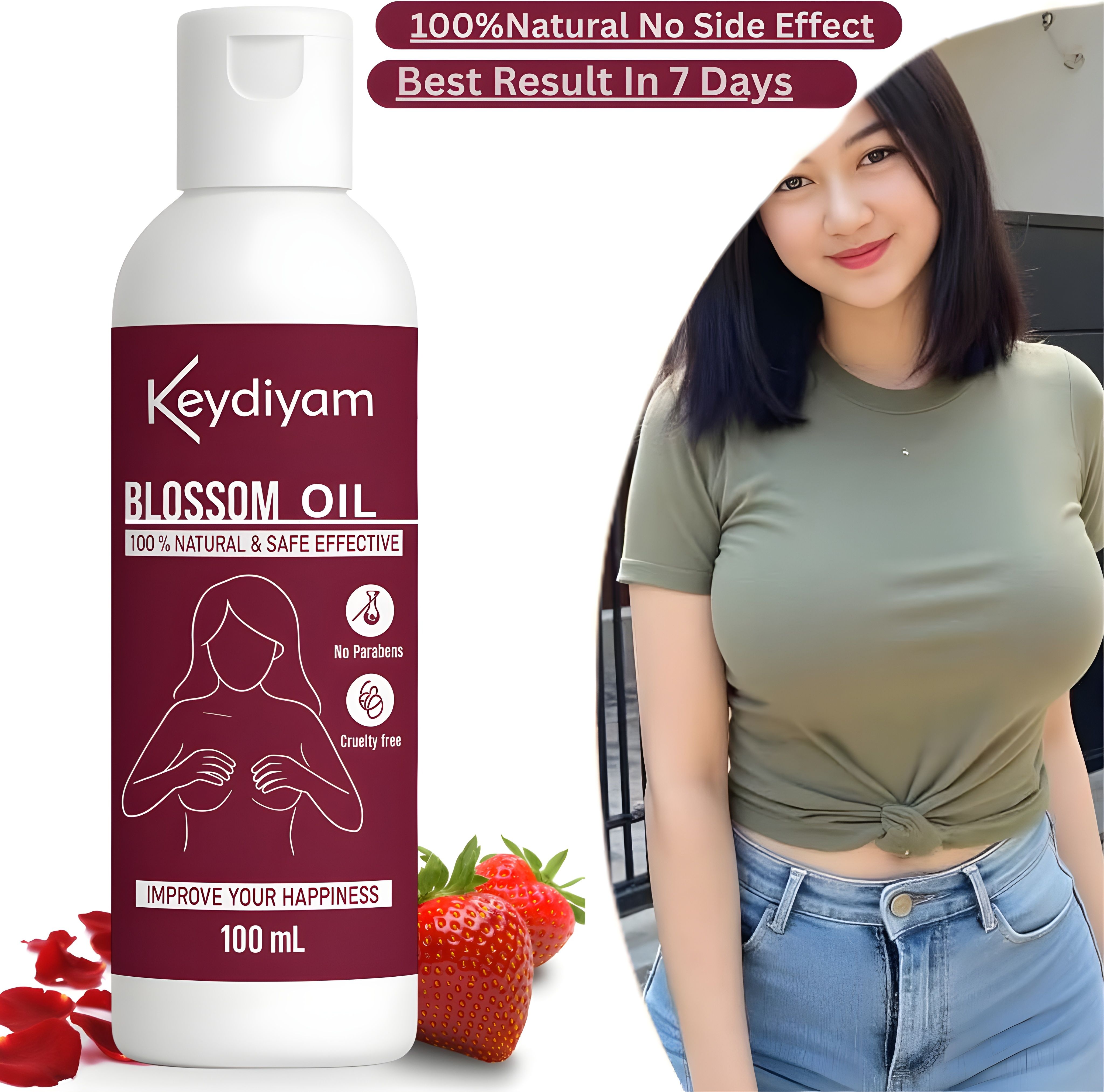 HERBAL BLOSON BEAUTY BOSOM BLAST NOURISHING BODY MASSAGE OIL Women Women