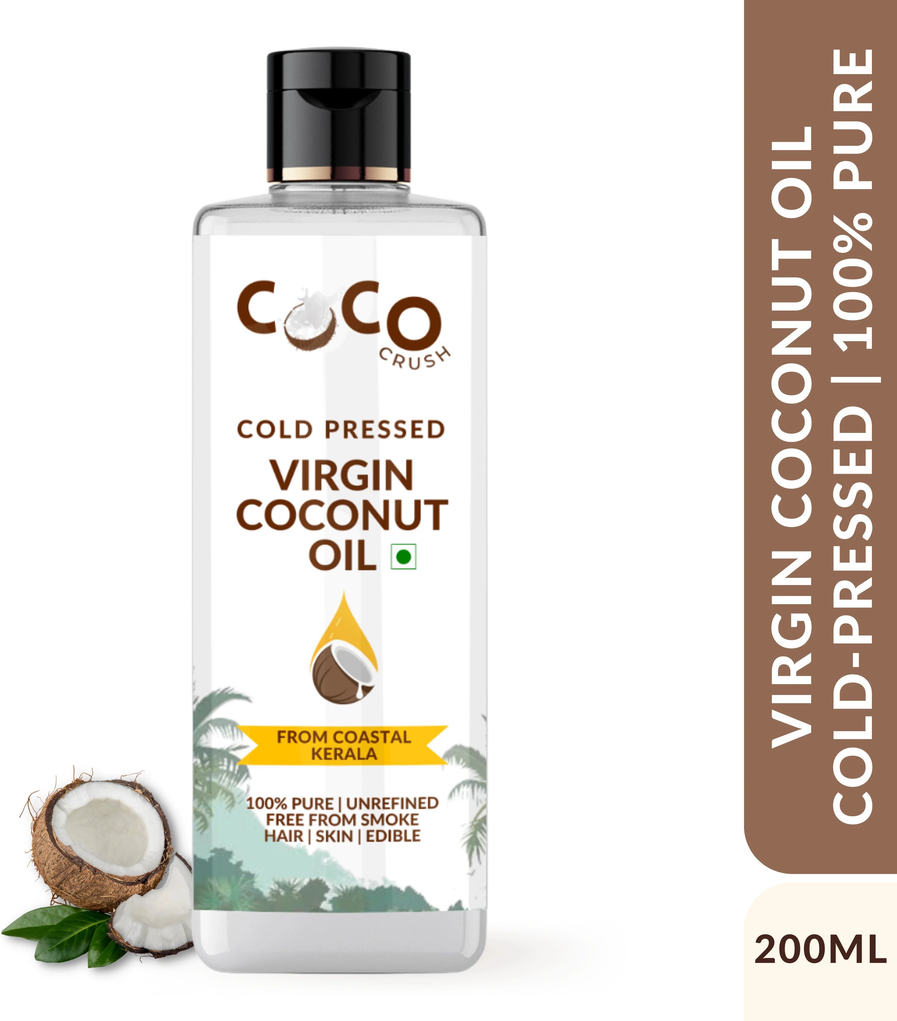 coco crush 100% Pure Cold Pressed Virgin Coconut Oil | Natural Care for Hair, Skin & Baby-picture-22