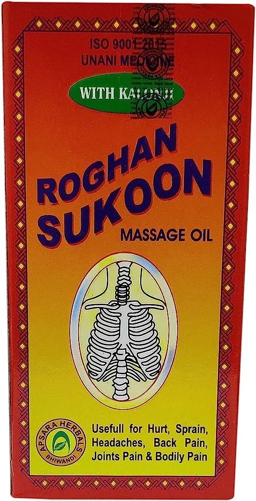 apsara herbals Roghan Massage Oil Suitable for Injury, Pain, Headaches Pack of 1-picture-18