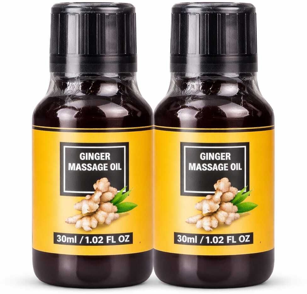 Ginger Essential Oil Fat Loss Oil, Belly Natural Drainage Ginger Oil-image-16