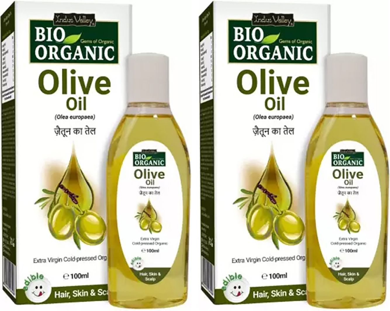 BIO Organic Extra Virgin Olive Massage Oil - Twin Pack-image-46