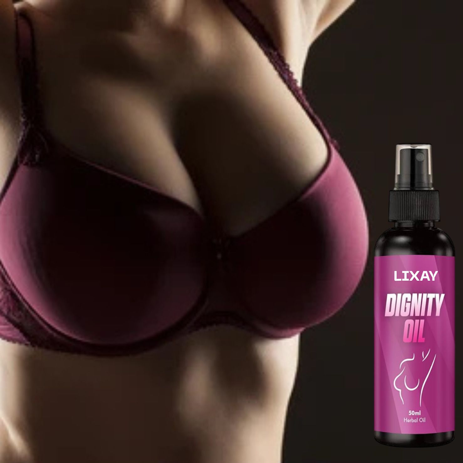 WOMEN BODY LOOK LIKE OIL FOR CHEST-image-7