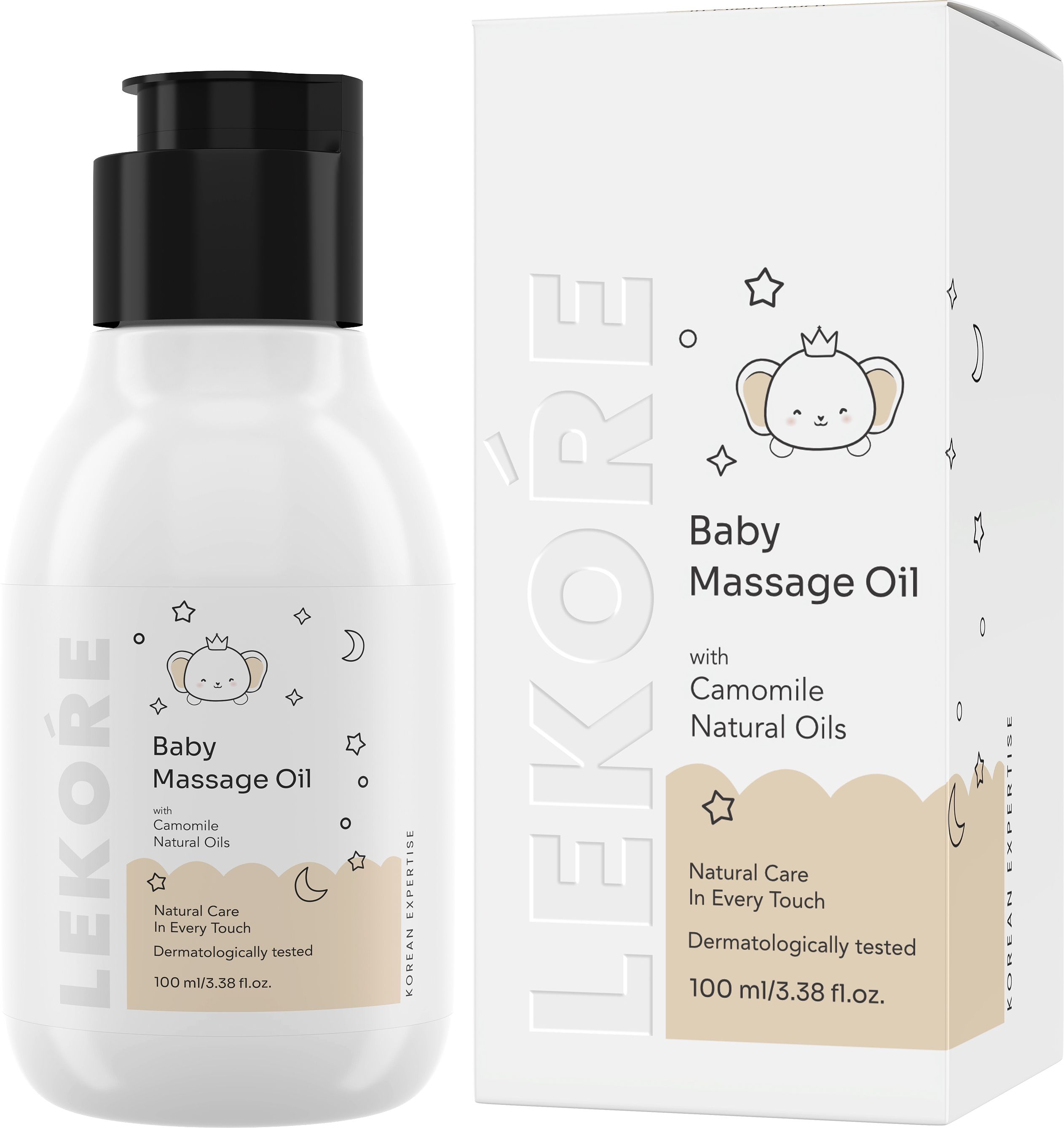 lekore Baby Massage Oil, Gentle Nourishing Daily Massage Oil for Soft & Healthy Skin-picture-25