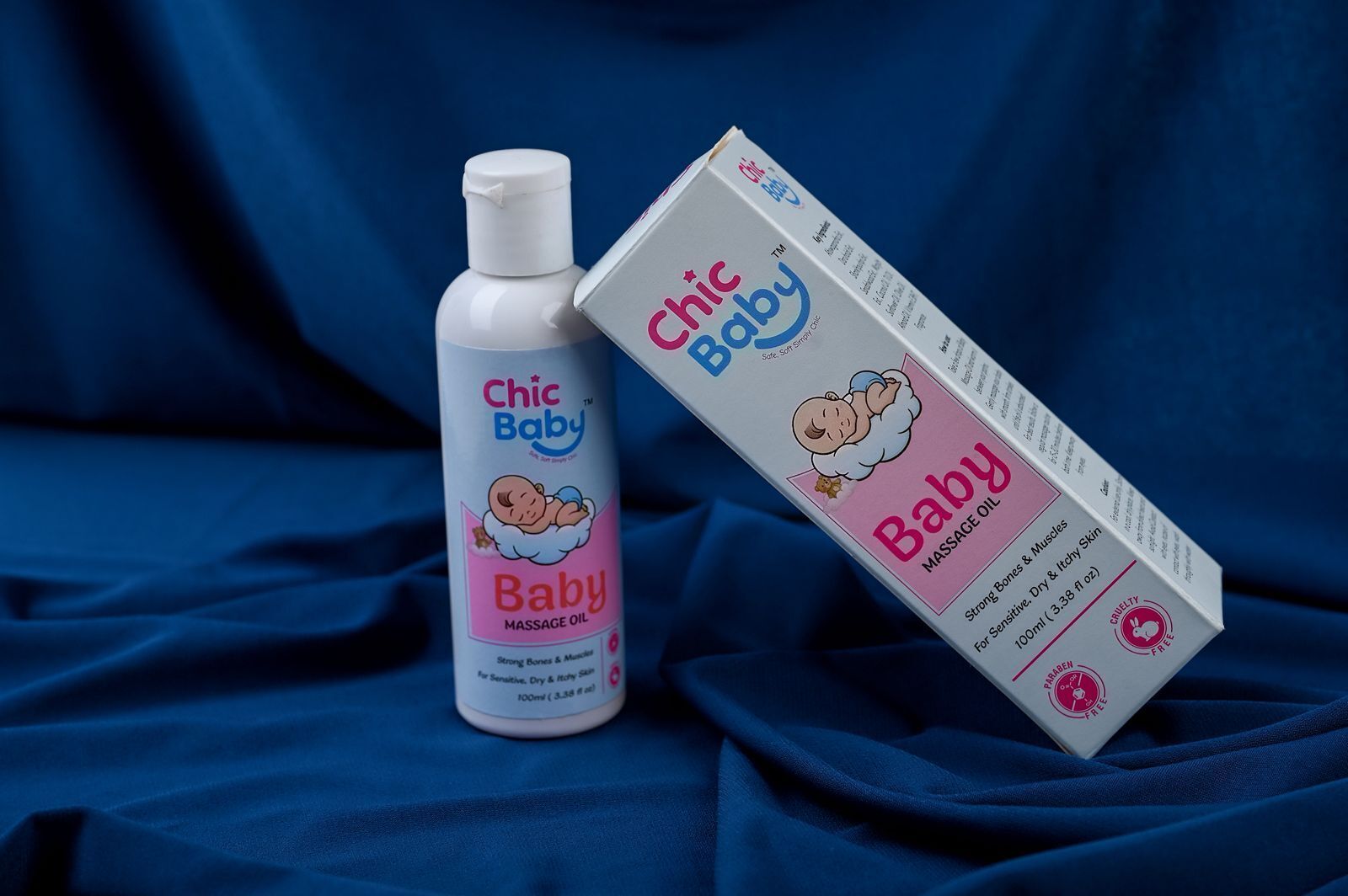 chic baby Baby Massage Oil : Strong Bones & Muscles for Sensitive Dry and Itchy Skin-picture-37