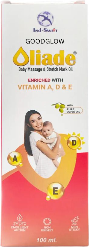 goodglow Oliade Baby Massage & Stretch Mark Oil - Enriched with Vitamin A, D & E-picture-14