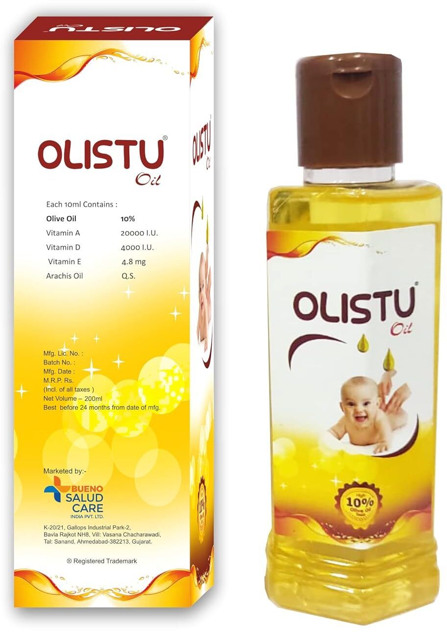 olistu OIL For Baby l Baby Massage Oil, Skin Care | Olive Oil With Vitamins A,E,D-picture-23