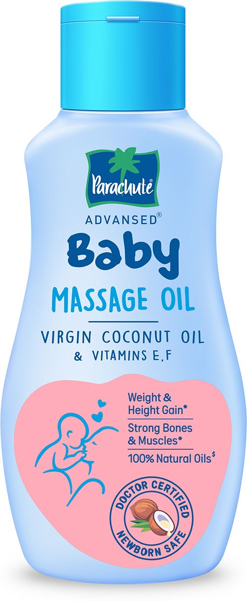 Baby Massage Oil for new born, 100% Virgin Coconut Oil for babys better growth