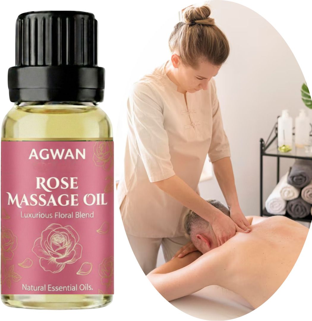 agwan Rose Intimate Massage Oil Sensual Romantic Natural 100ml-picture-19
