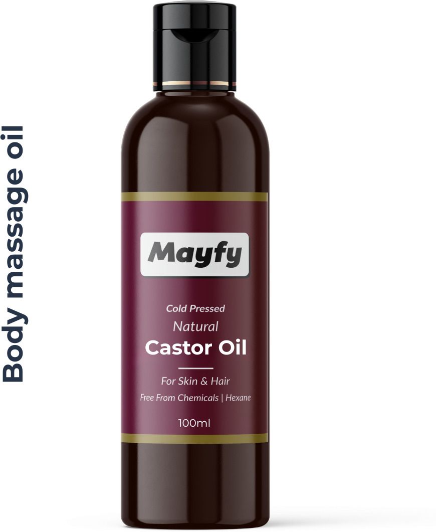 mayfy 100 % Pure & Natural Cold Pressed Extra Virgin Castor Oil For Baby Oil-picture-36