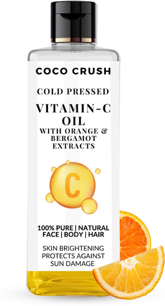 Cold Pressed Vitamin C Body Massage Oil for Men | Skin Brightening, Tan Removal-image-25