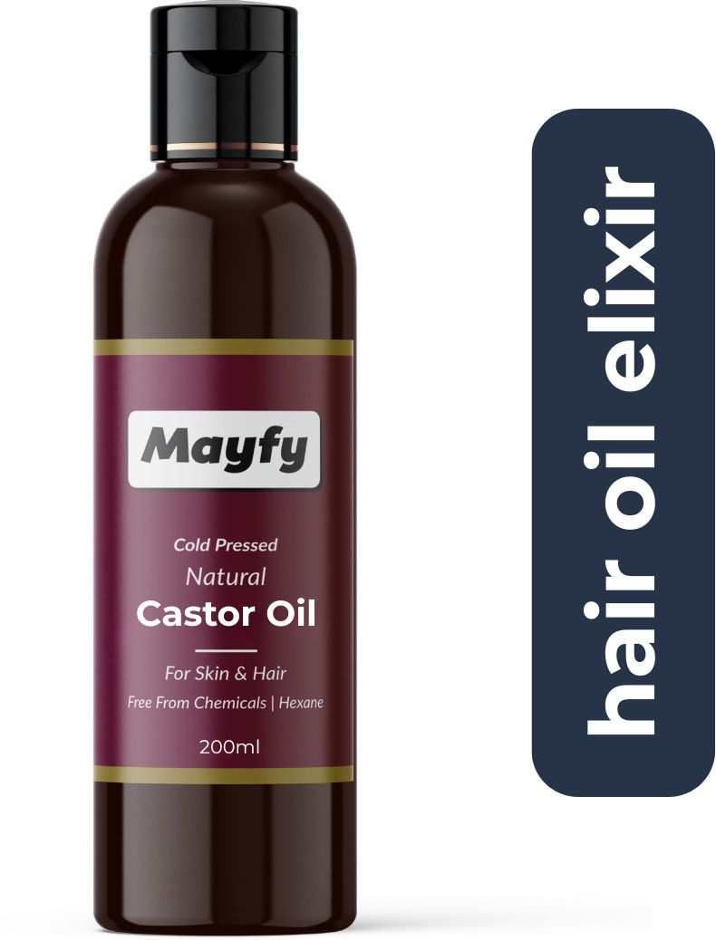 mayfy 100% Pure & Natural Baby Massage Castor Oil For Beard, Hair, Nails & Skin-picture-12