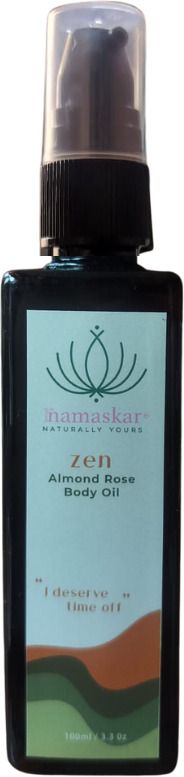 ZEN Almond Rose Calming Massage Body Oil | For Relaxation & Soft Glowing Skin-image-46