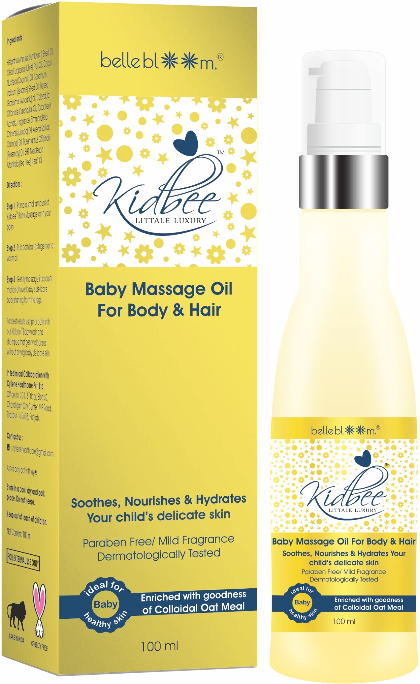 Baby Massage Oil for Body and Hair (100ml)-image-39