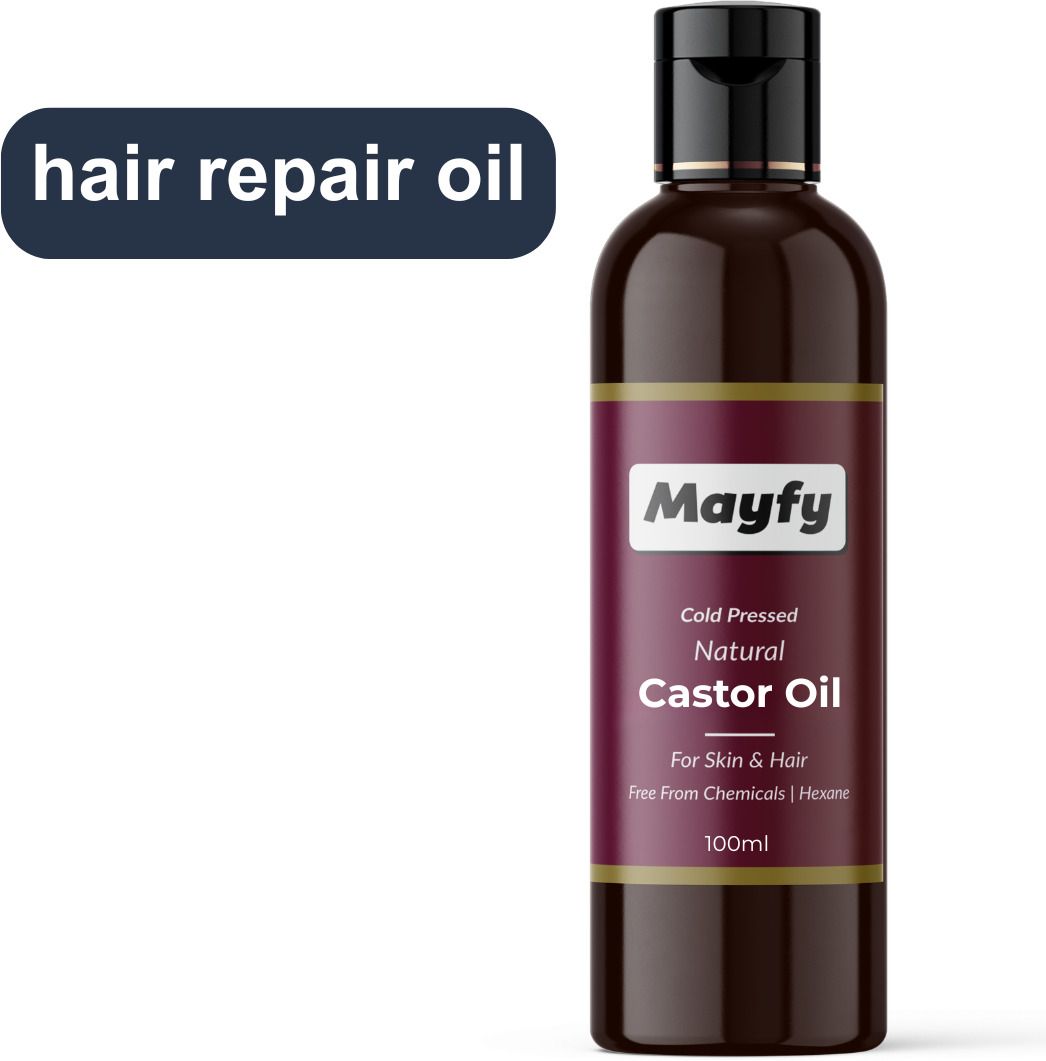 mayfy 100% Pure & Natural Castor Baby Massage Oil For Strong Hair & Skin-picture-38