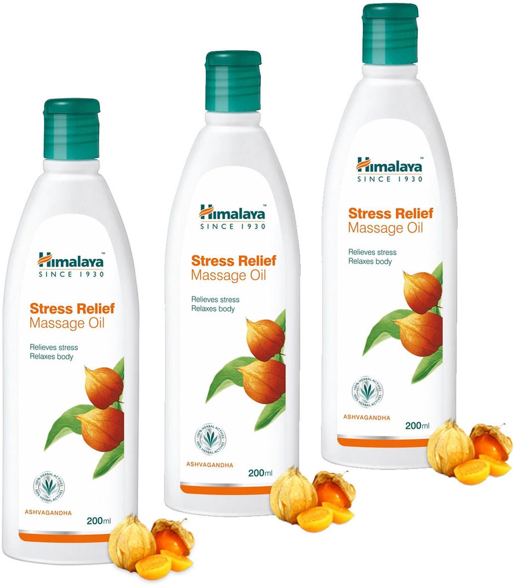 Stress Relief Massage Oil For Relieves Stress & Relaxes body Pack of 3-image-38