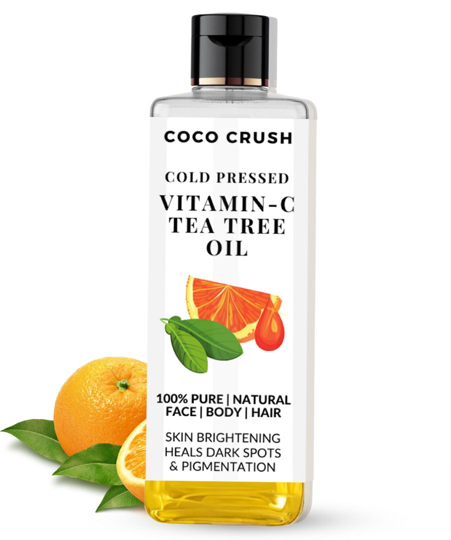 Vitamin C & Tea Tree Massage Oil for Men | Anti Tan, Dark Spot, Skin Brightening-image-30
