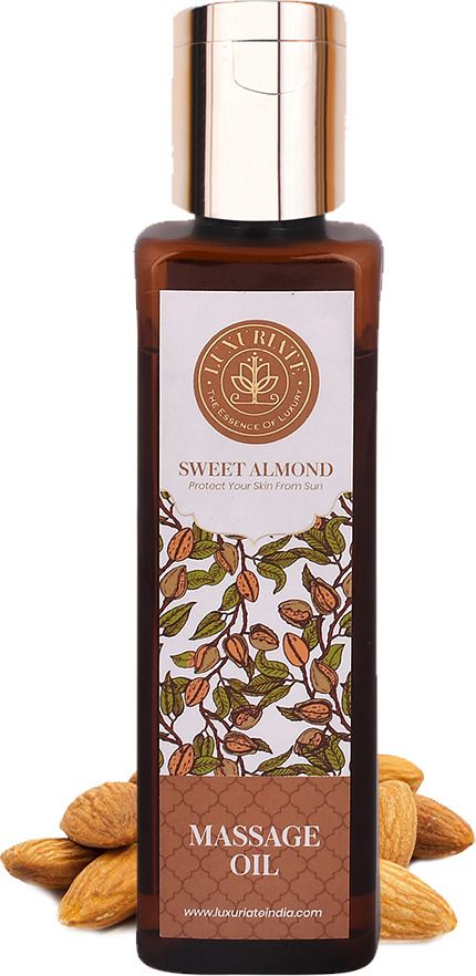 Natural Sweet Almond Massage Oil for Hair & Skin - 100ml-image-40