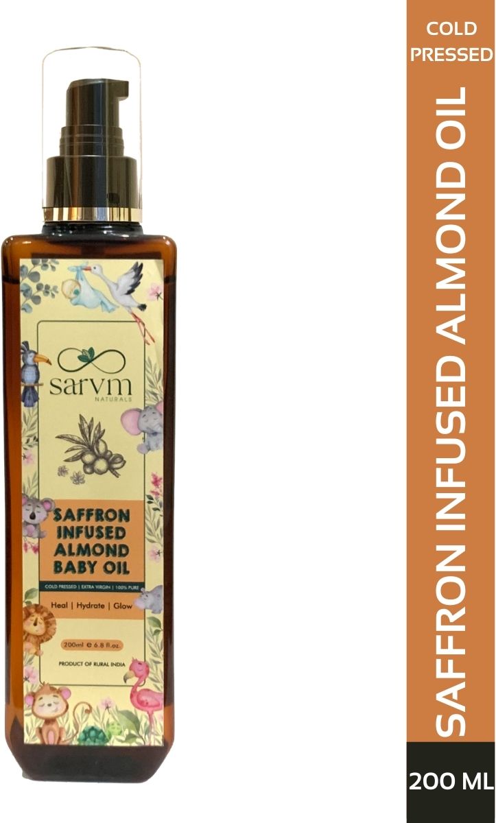 Saffron Infused Almond Oil-image-45