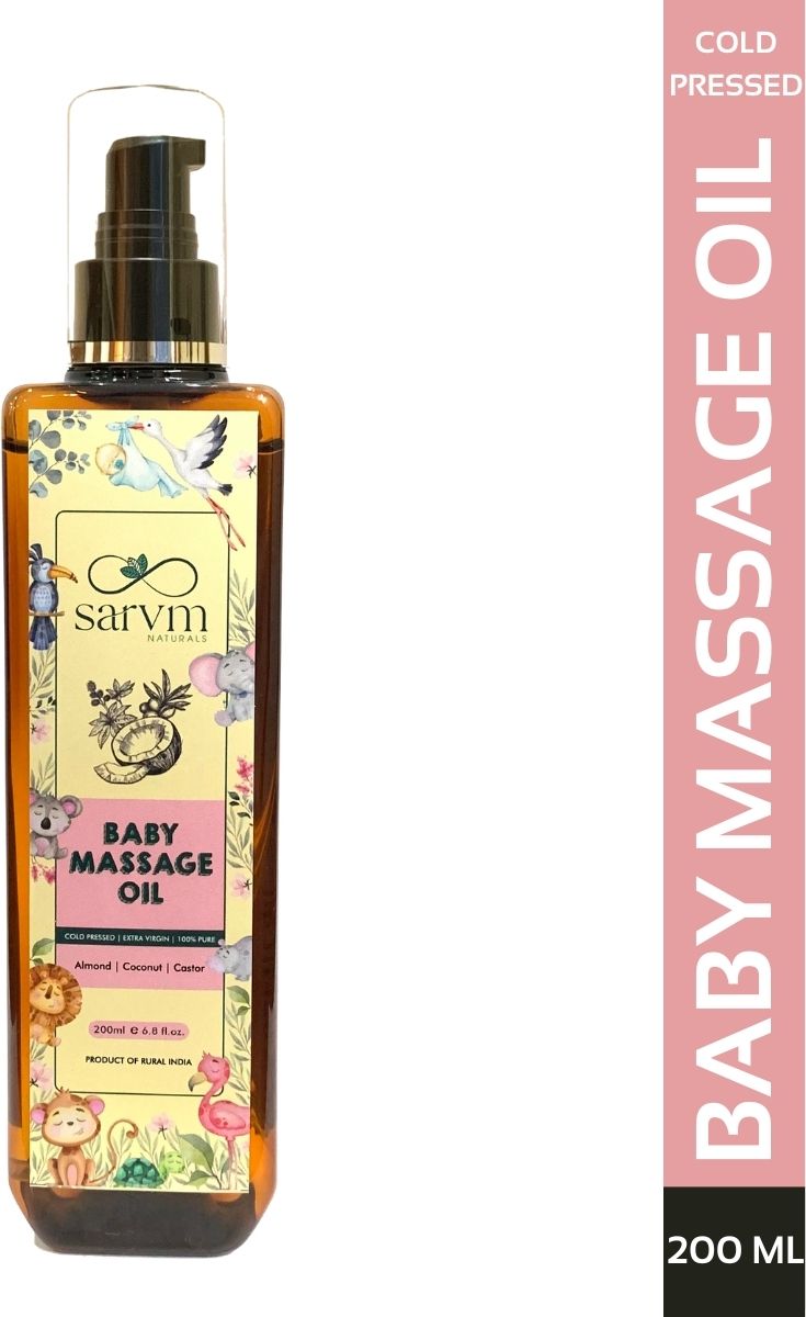 Baby Massage Oil | Almond Coconut Castor Oil-image-17