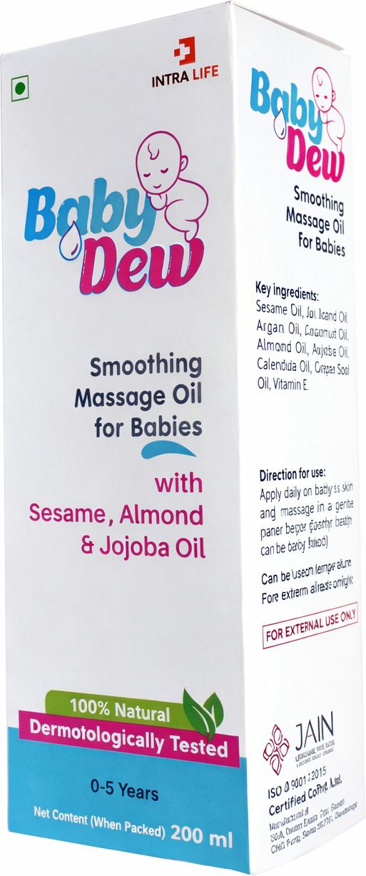 intra life BABY DEW SOOTHING MASSAGE OIL FOR BABIES-picture-24