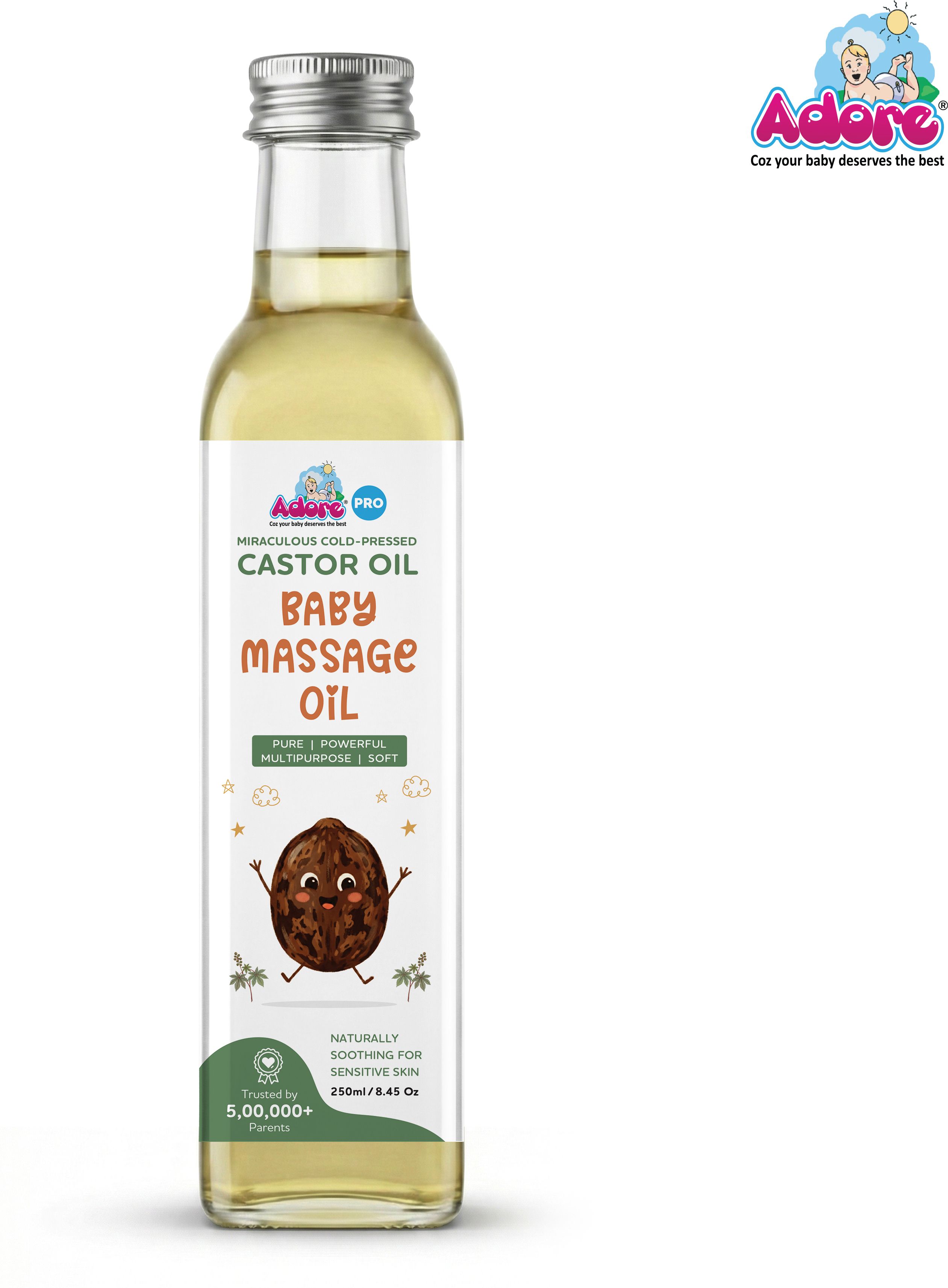 Pro Miraculous Cold-Pressed Castor Oil - Glass Bottle-image-8
