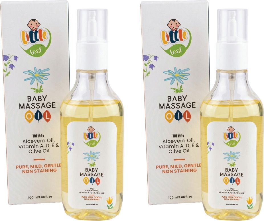 Baby Massage Oil with Olive Oil, Vitamins A, D & E, Mild & Gentle (2x 100ml)-image-22