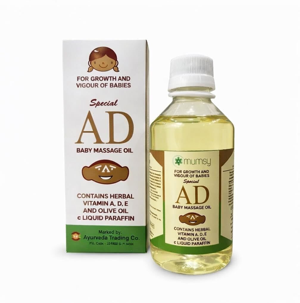 AD Vitamin Baby Massage Oil for Soft Skin & Daily Nourishing Massage-image-33