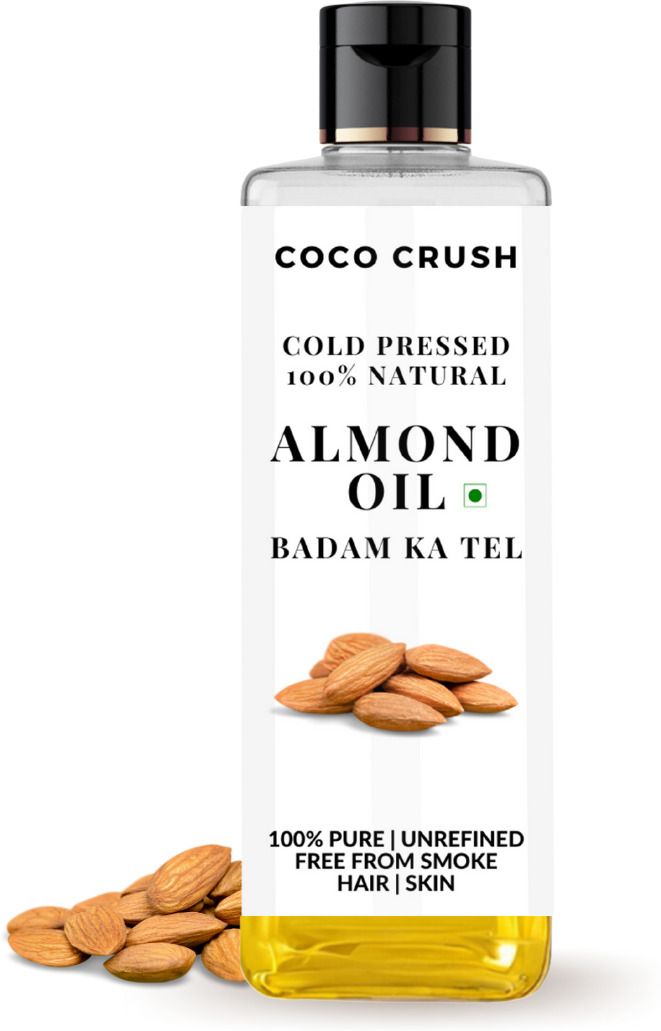 coco crush 100% Pure Cold Pressed Almond Oil for Men | Hair Growth, Beard & Skin Care-picture-28