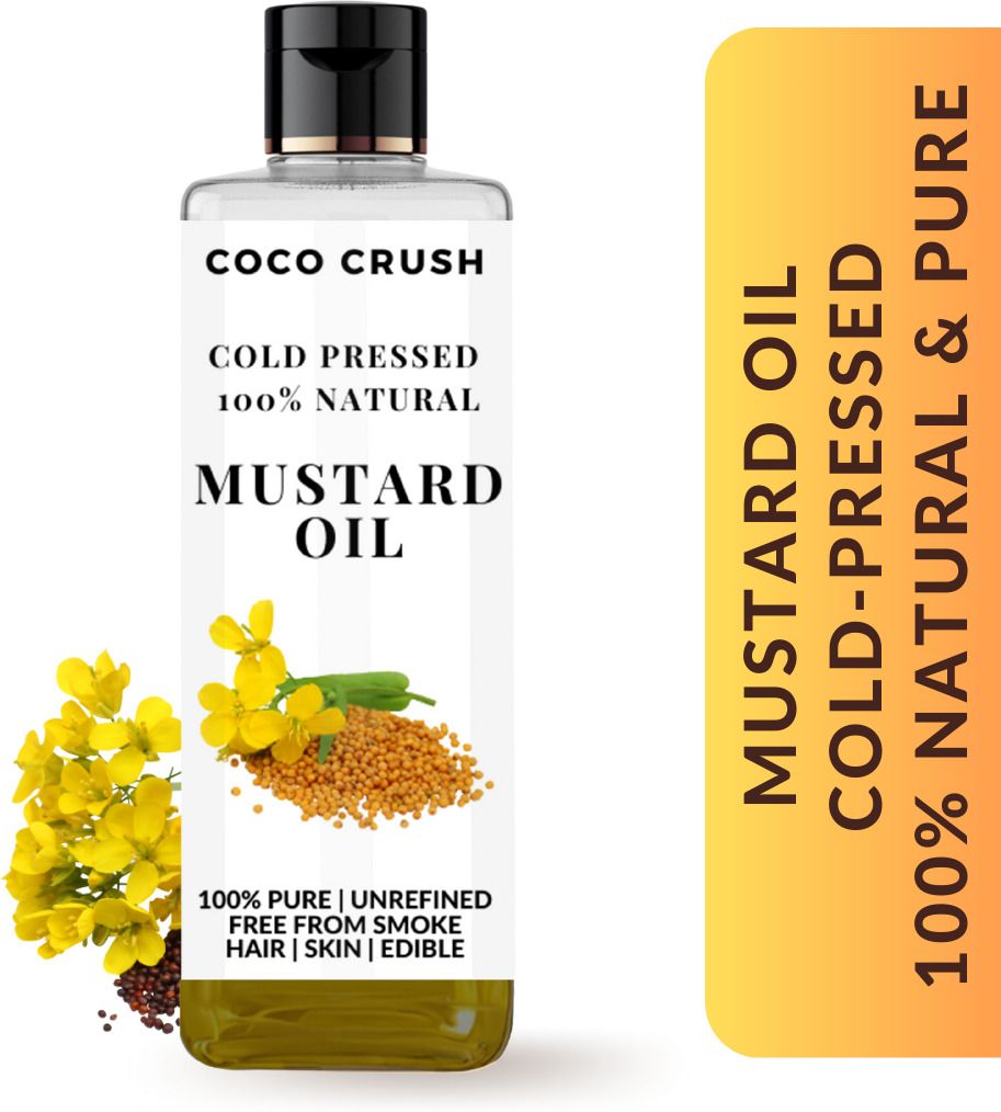 Cold Pressed Mustard Oil | 100% Pure & Natural | Hair, Body, Baby Massage