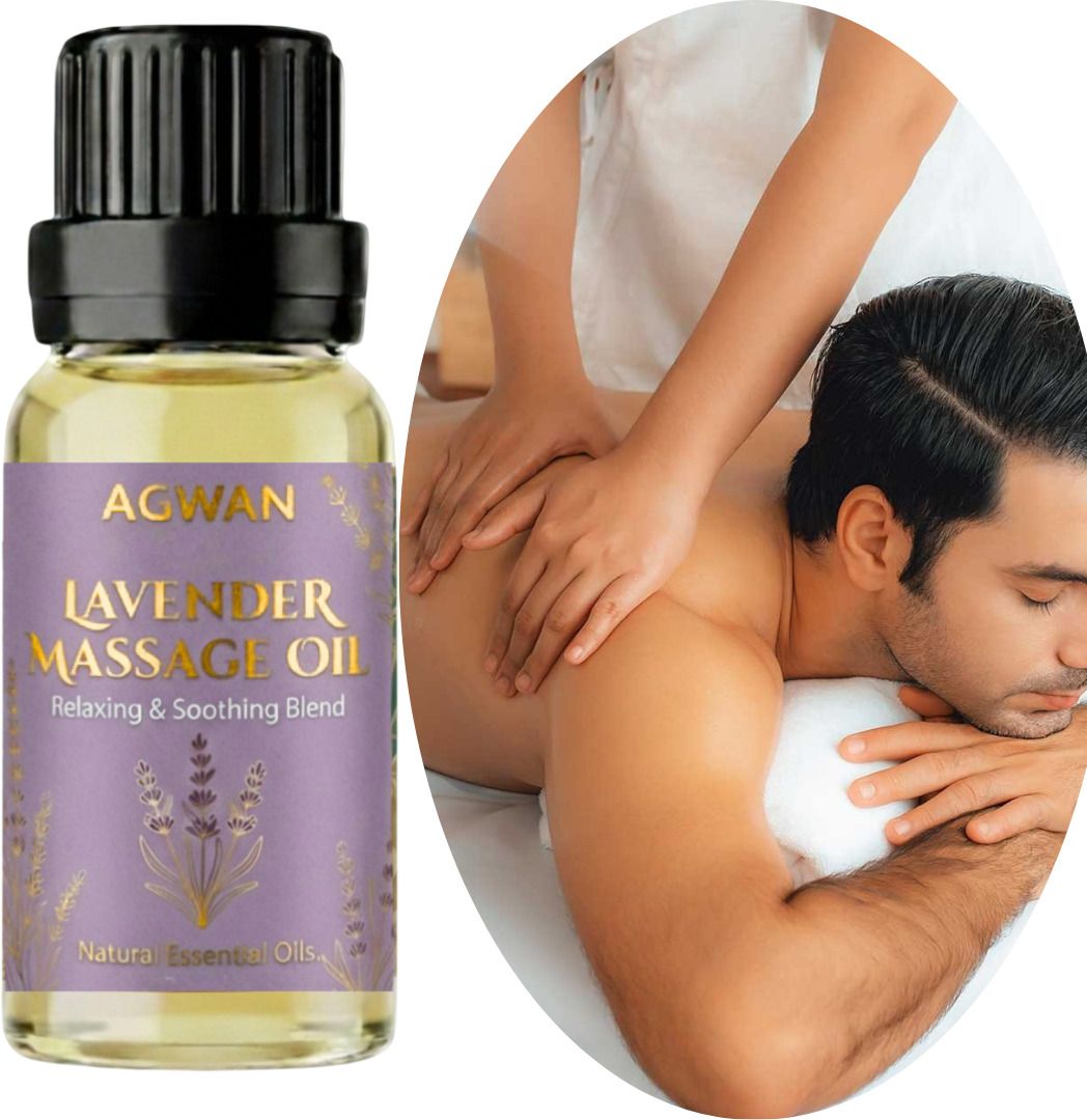 agwan Lavender Date Night Massage Oil Sensual Natural Body 100ml-picture-18