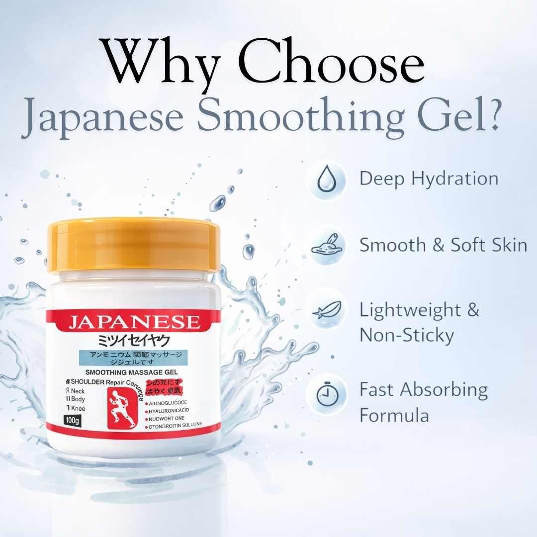 7en herbals Japanese Smoothing Massage Gel for Shoulder, Neck & Knee Pain Relief – 100g-picture-41