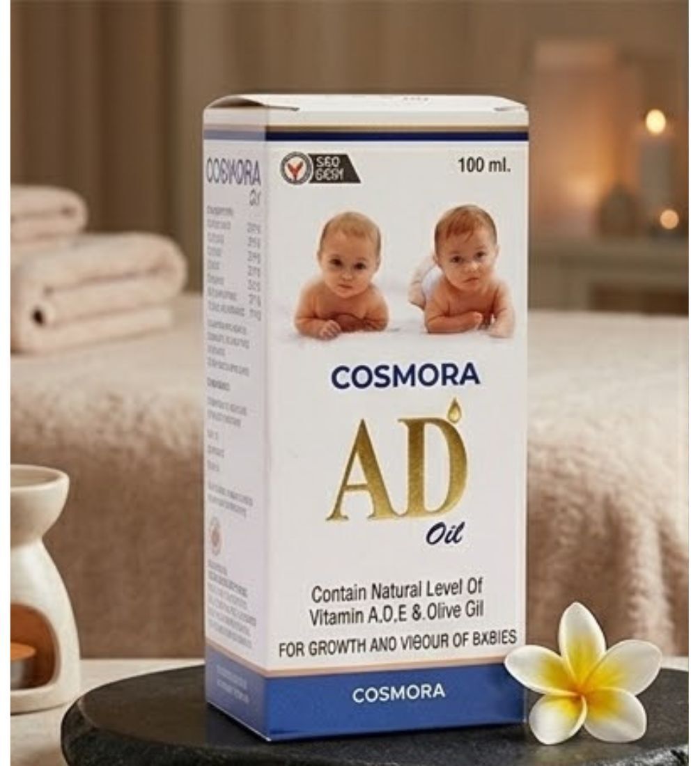 cosmora Baby Massage AD Oil for Healthy Babies & Infants Healthy Skin & Baby Growth 1-picture-48