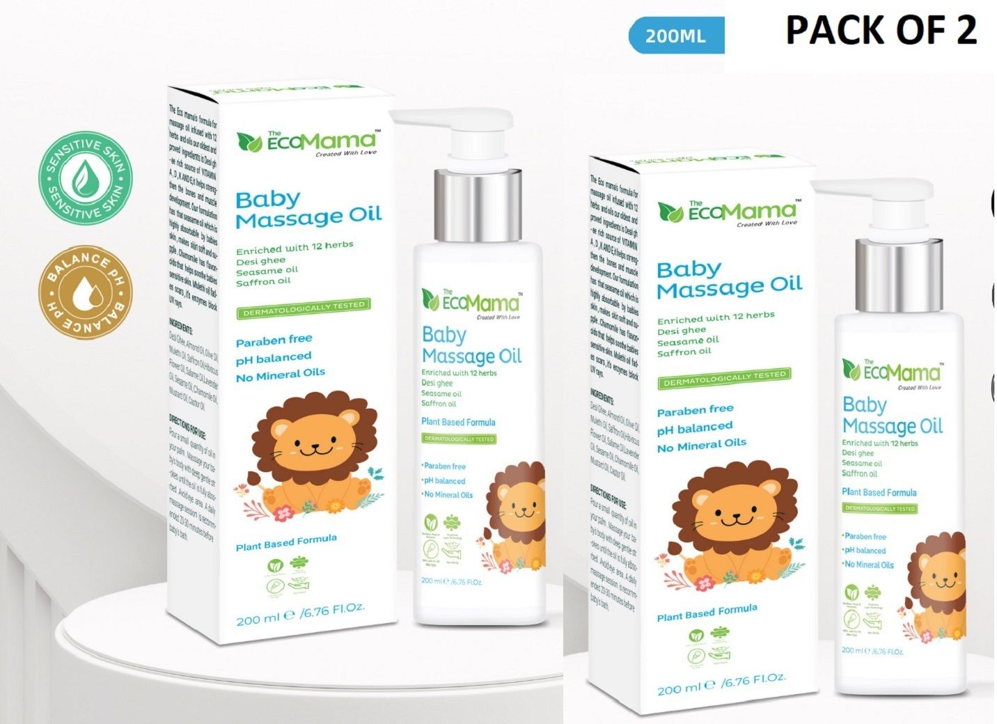 Baby Massage Oil Pack of 2-image-33