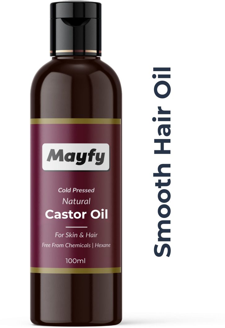 mayfy 100% Pure & Natural Cold Pressed Castor Oil For Hair & Skin Care Baby Massage-picture-15