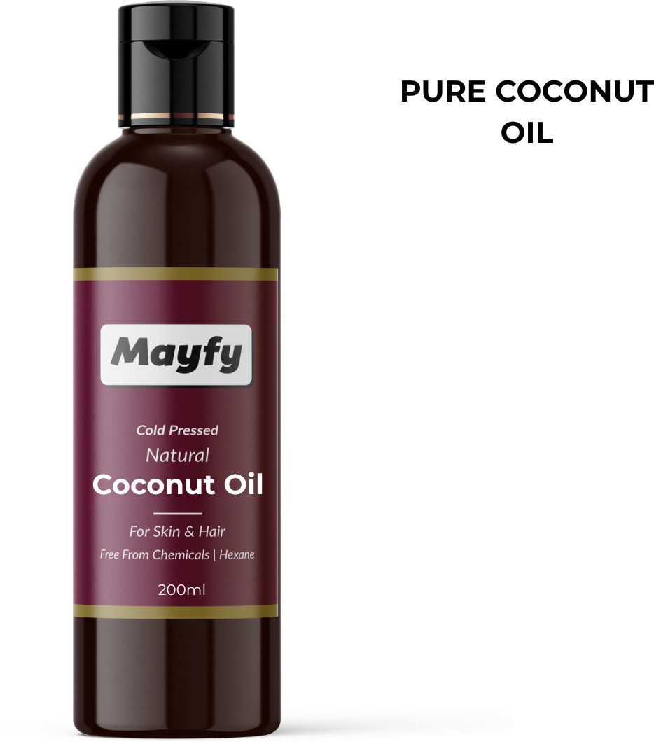 mayfy 100% Pure & Natural Coconut Oil For Baby Hair, Ski Care & Body Massage Oil-picture-25