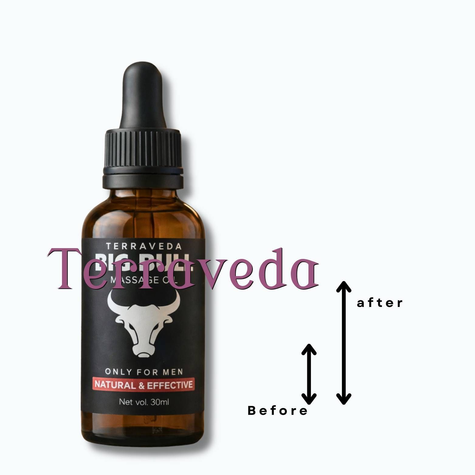 terraveda Big Bull Natural Men’s Massage Oil for Strength Powe1356-picture-27