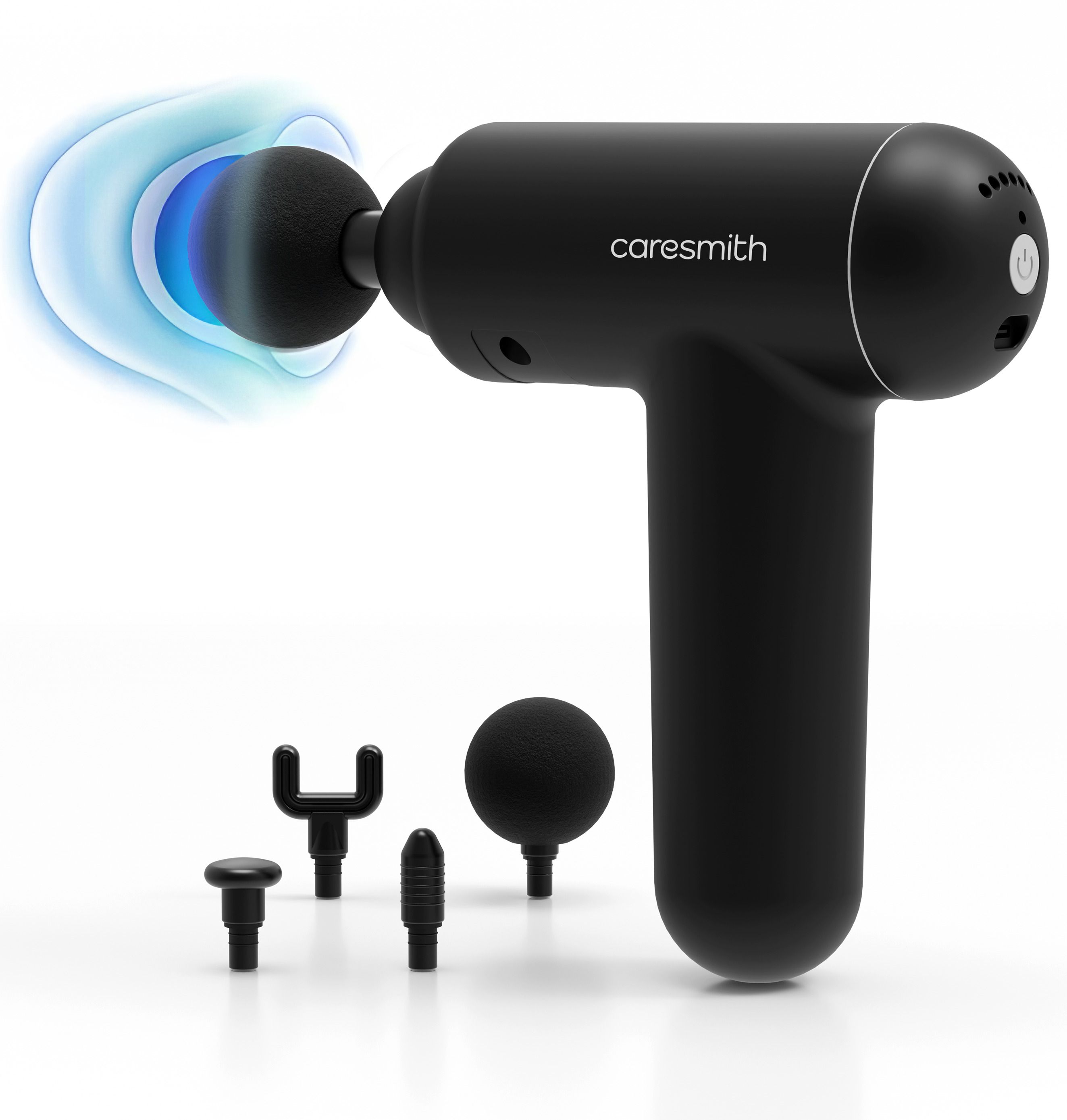 caresmith CS356 Charge Boost Massage Gun | Deep Tissue Machine For Pain Relief Massager