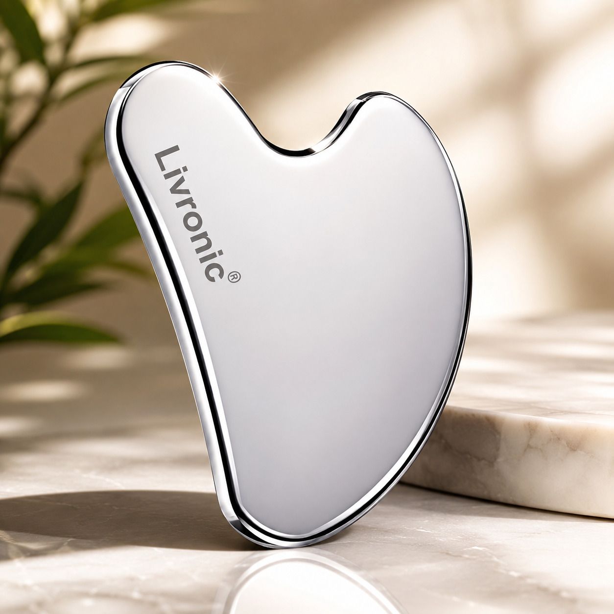Livronic Premium Stainless Steel Gua Sha Massage Tool for Face & Body | Facial Sculpting tool for Lymphatic Drainage, Jawline Definition, Puffiness Reduction,Skin Care Massager-picture-25