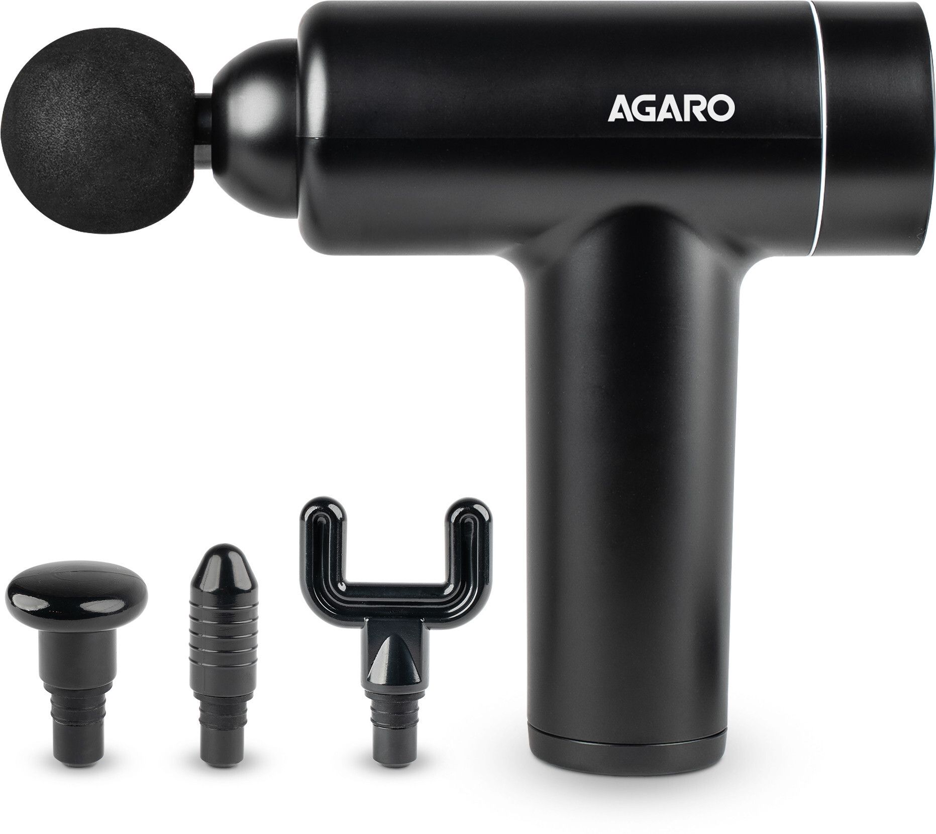 AGARO Regal Gun Massager, 4 Heads, 6 Speed, Rechargeable, Handheld, Muscle Massager Regal Gun Massager, 4 Heads, 6 Speed, Rechargeable, Handheld, Muscle Massager Massager