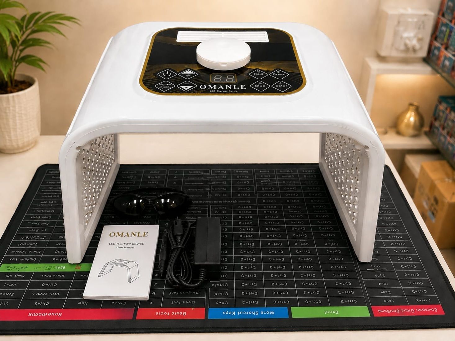 Aravli Omega Light Single Spray Experience advanced light therapy with the Omega LED Therapy Device Massager-image-46