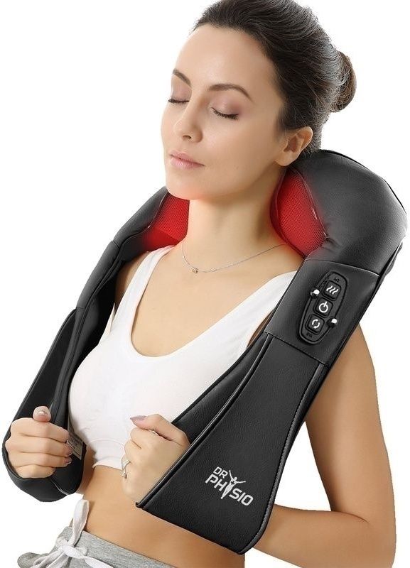 DR PHYSIO (USA) Electric HEAT Shiatsu Massager Machine Body Massagers ( For Cervical Neck Shoulder & Back Pain Relief ) Massager-picture-15