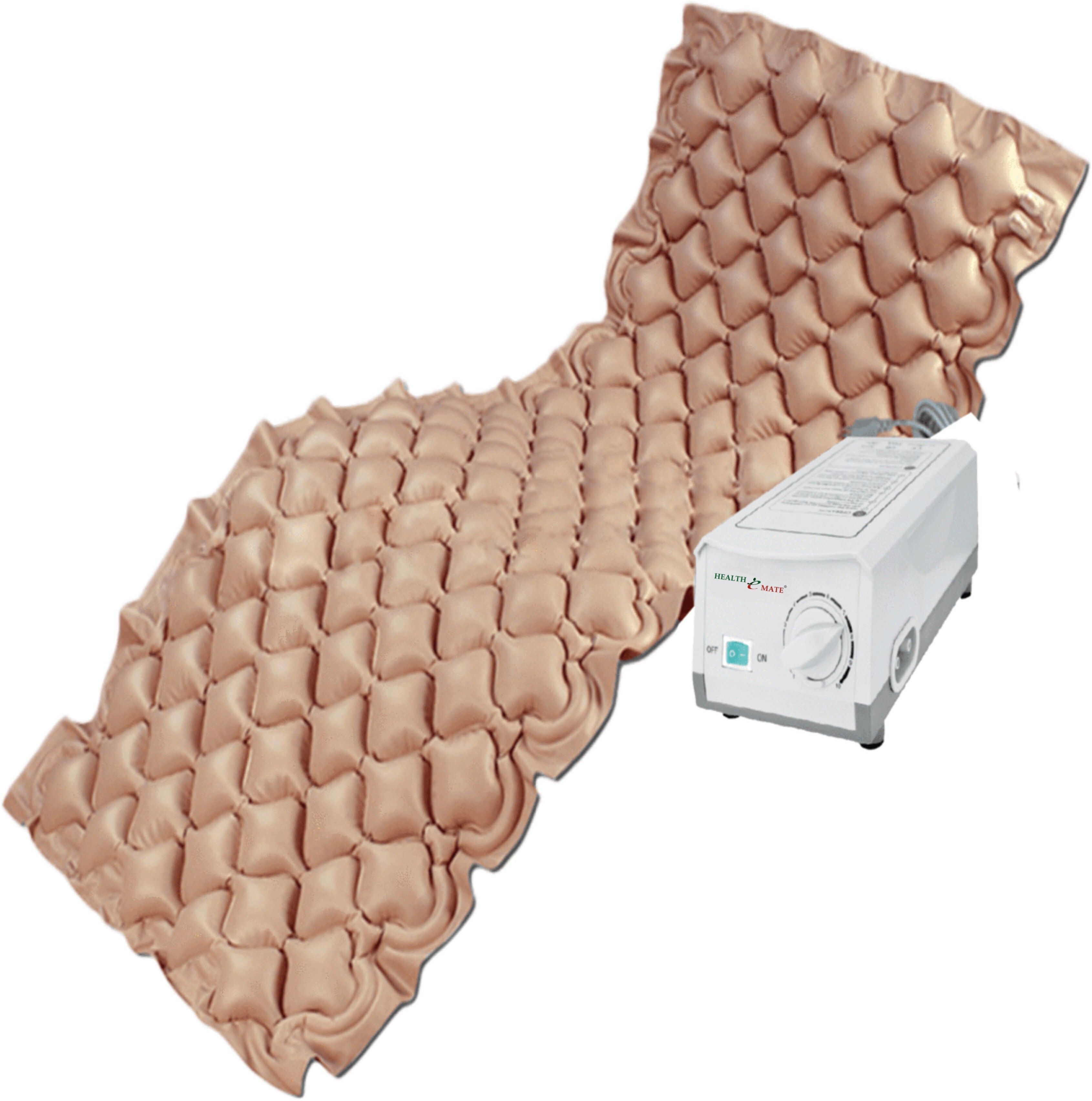 HealthEmate Electric Air Bed Bubble Mattresses Massager