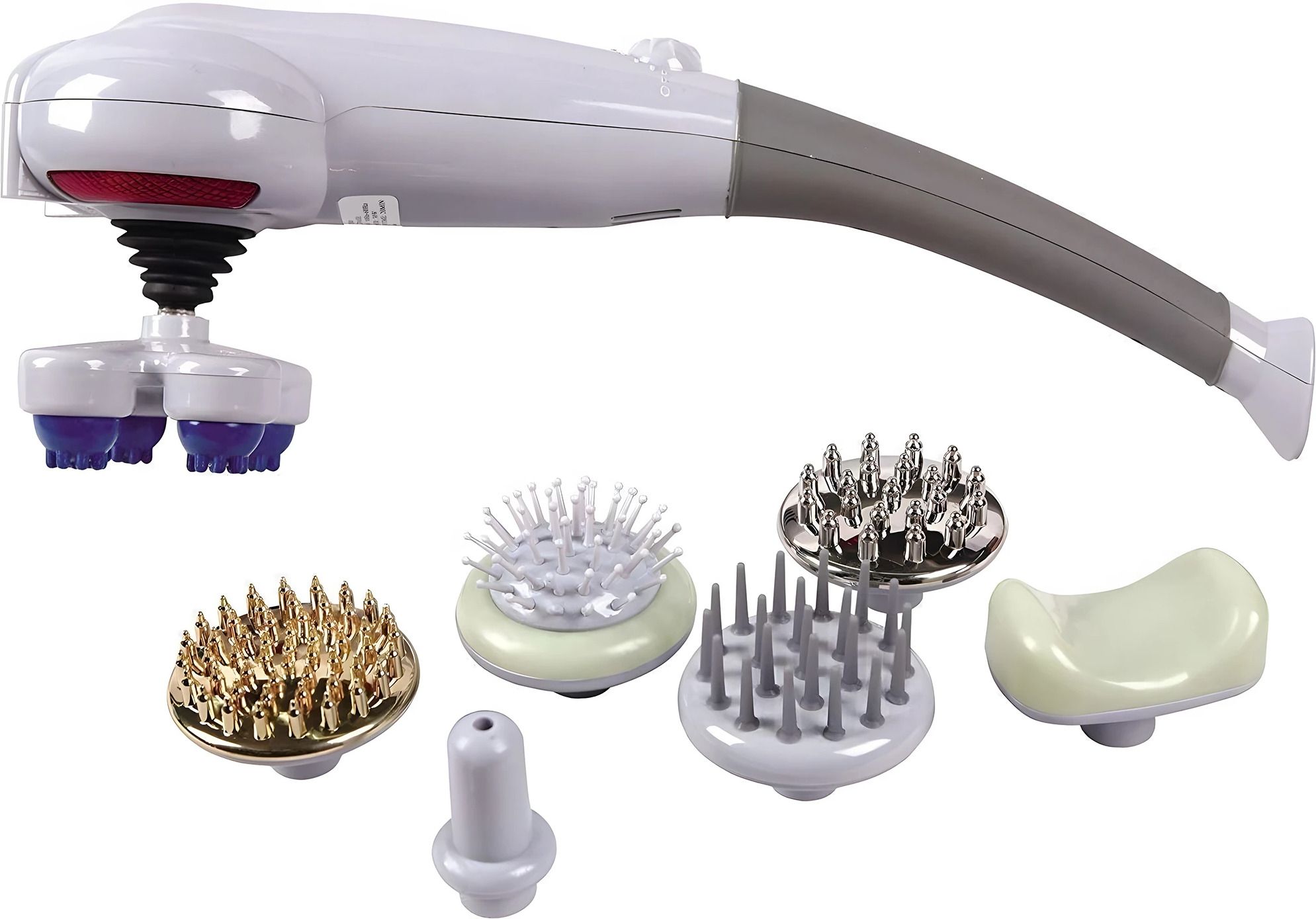 ARG HEALTHCARE Heavy Duty Body Magic Massager 7 Versatile Attachments Full-Body Pain Relief & Relaxation For Back, Neck, Foot, Thigh, Hand, Belly, Abdomen Acupressure Therapy Massager-image-41