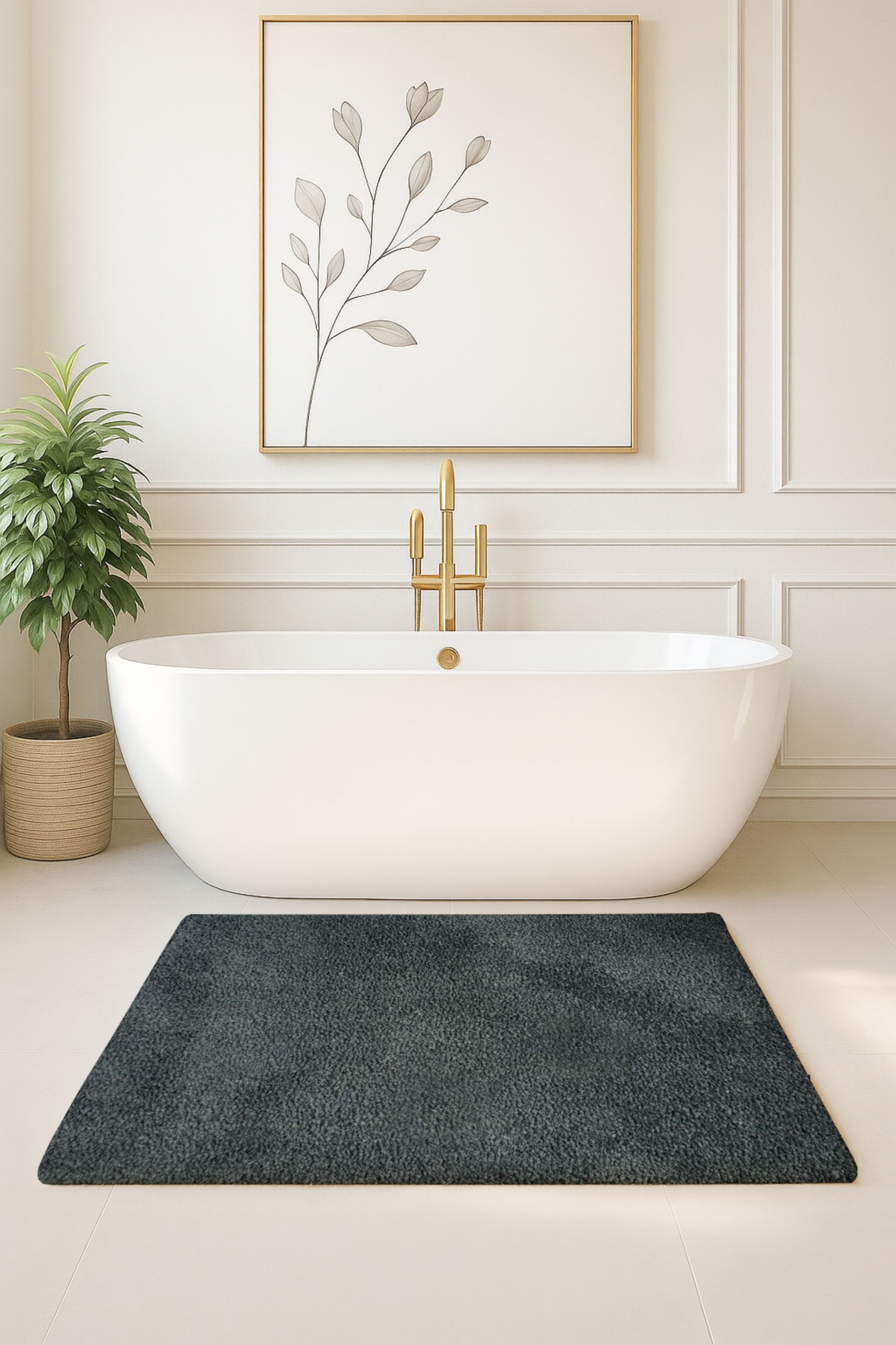 pano Polyester Bathroom Mat-picture-27