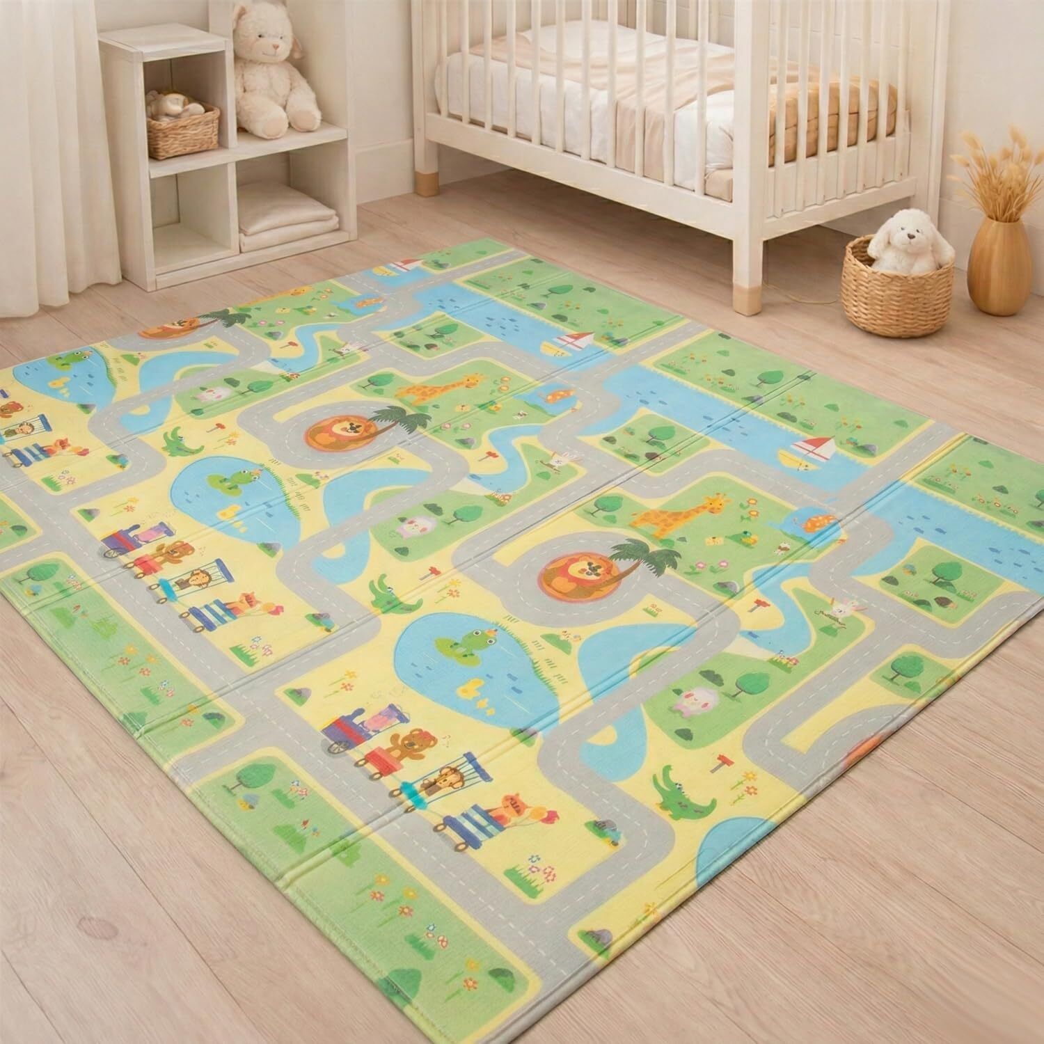 quick shel Cotton Baby Play Mat-picture-29